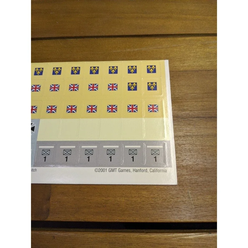 C3i #14 Insert Triumph And Glory Token Sheet